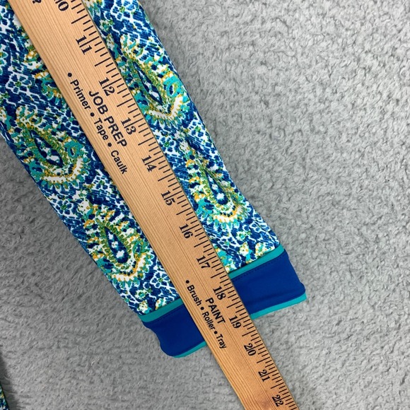 Cabana Life Palmetto Bluff Shift Dress Size Small Blue/Green Paisley UPF 50+ NWT - Picture 12 of 13